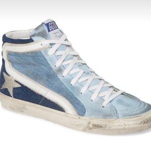 Golden Goose Slides- Blue Suede Nordstrom Exclusive